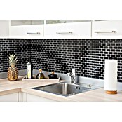 Mozaik pločica Brick Uni CBR 4BG  (29,8 x 29,8 cm, Crne boje, Sjaj) | BAUHAUS