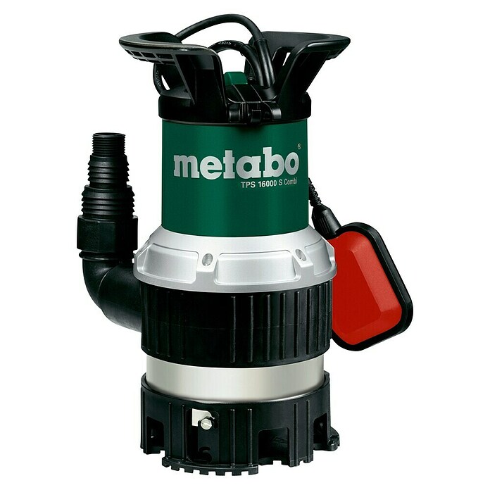 Metabo Bomba para aguas residuales TPS 16000 S Combi (Capacidad de bombeo máx.: 16.000 l/h, Profundidad de inmersión: 7 m) | BAUHAUS