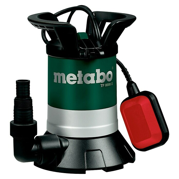 Metabo Bomba sumergible para aguas limpias 8000 S (Capacidad de bombeo máx.: 8.000 l/h) | BAUHAUS