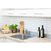 Mozaik pločica Metro Uni CG M08WM  (29,4 x 29,1 cm, Bijele boje, Sjaj) | BAUHAUS