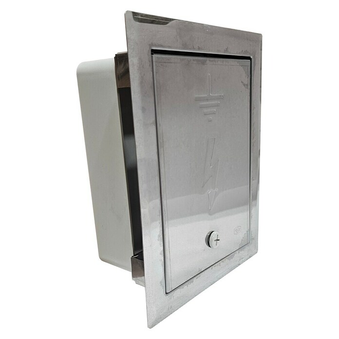 Vgradna omara  (Š x V: 180 x 230 mm, Krom) | 3305 - Blitzschutz aussen | CBFA - Reiheneinbaugeräte | CBF - Hausinstallation | CB - Elektroinstallation | C - Elektro | BAUHAUS