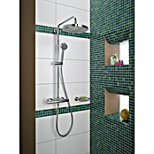 Mozaik pločica Quadrat Crystal CM 4250  (32,7 x 30,2 cm, Zelene boje, Sjaj) | BAUHAUS