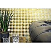 Mosaikfliese Quadrat Crystal Uni CM 4GO10 (30 x 30 cm, Gold, Glänzend)