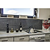 Mozaik pločica Hexagon Uni HX 060  (26 x 30 cm, Crne boje, Sjaj) | BAUHAUS