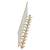 Scrigno Escalera principal Sailor (Beige, Plata, Ancho: 61 cm, Recto, Altura de planta: 241 cm - 285 cm) | BAUHAUS