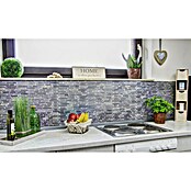 Mosaikfliese Marquina MOS BRICK 125 (30,5 x 30,5 cm, Schwarz, Matt)