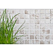 Mozaik pločica Quadrat LACEO LB 106  (29,8 x 29,8 cm, Sive boje, Mat) | BAUHAUS