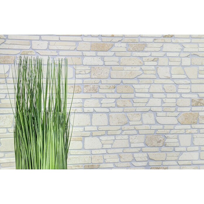 Mozaik pločica MOS BRICK 200  (30,5 x 30,5 cm, Bijele boje, Mat) | BAUHAUS