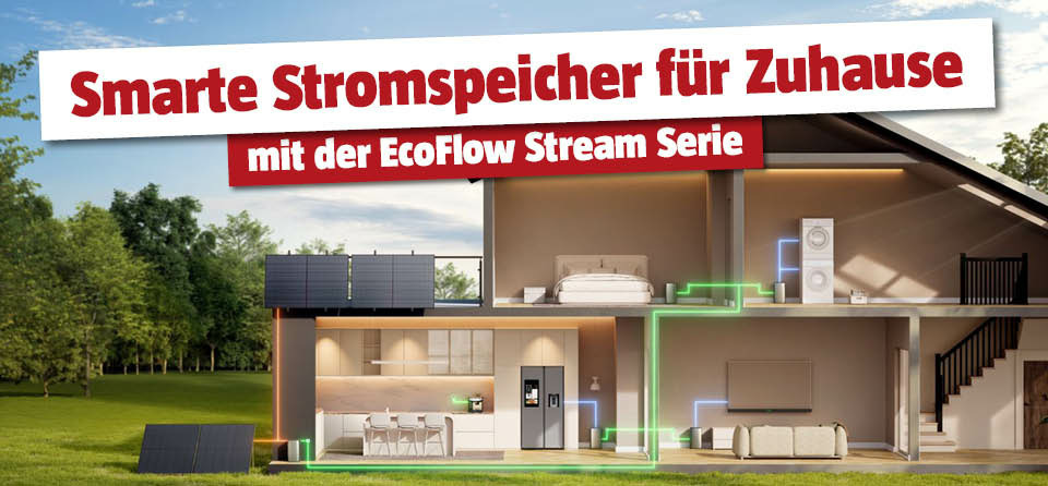 Intelligente Stromspeicherung im ganzen Haus