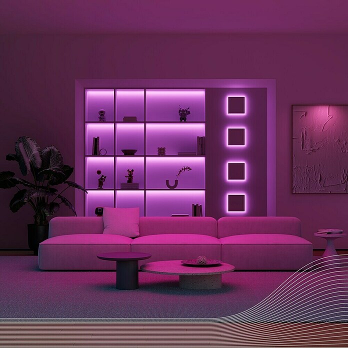 Calex Led-strip Smart (Lengte: 5 m, Lichtkleur: Meerkleurig, 1.200 lm, 12 V) | BAUHAUS
