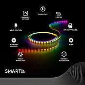 Calex Led-strip Smart (Lengte: 5 m, Lichtkleur: Meerkleurig, 1.200 lm, 12 V) | BAUHAUS