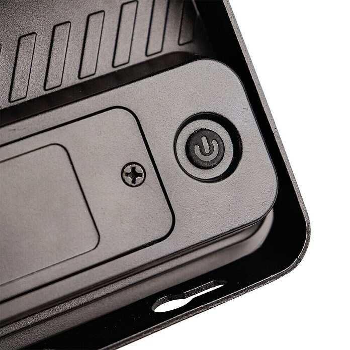 Arte confort Foco solar Bane (1,5 W, L x An x Al: 14,3 x 5 x 10,2 cm, Negro, IP65, 400 lm) | BAUHAUS