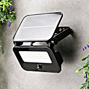 Arte confort Foco solar Bane (1,5 W, L x An x Al: 14,3 x 5 x 10,2 cm, Negro, IP65, 400 lm) | BAUHAUS