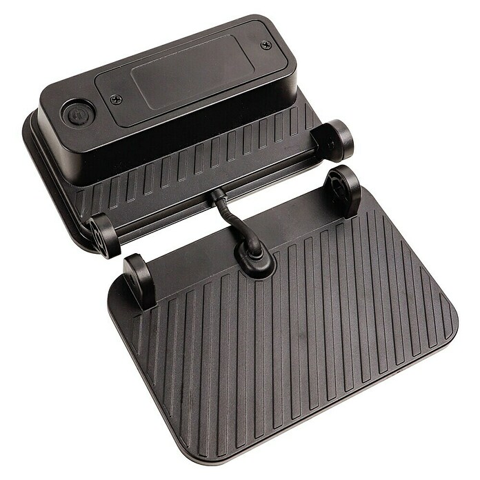 Arte confort Foco solar Bane (1,5 W, L x An x Al: 14,3 x 5 x 10,2 cm, Negro, IP65, 400 lm) | BAUHAUS