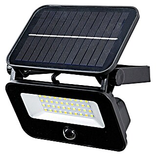 Arte confort Foco solar Bane (1,5 W, L x An x Al: 14,3 x 5 x 10,2 cm, Negro, IP65, 400 lm)