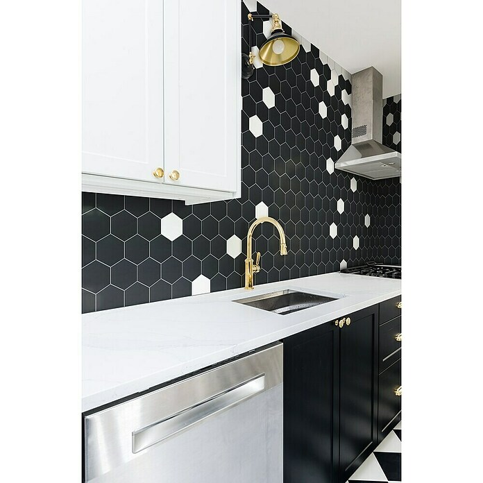 Samoljepljiva mozaik pločica Hexagon Uni SAMT CHA4BL  () | BAUHAUS