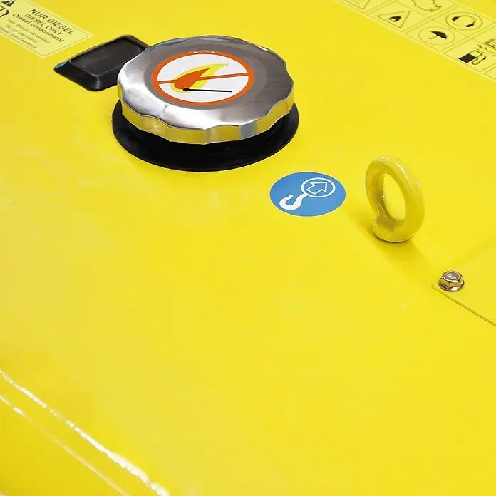 Bamato Stromerzeuger Diesel BGE-5000D - Tankvolumen: 16 l, Verbrauch: 2 l/h
