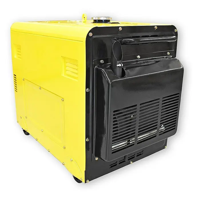 Bamato Stromerzeuger Diesel BGE-5000D - Tankvolumen: 16 l, Verbrauch: 2 l/h