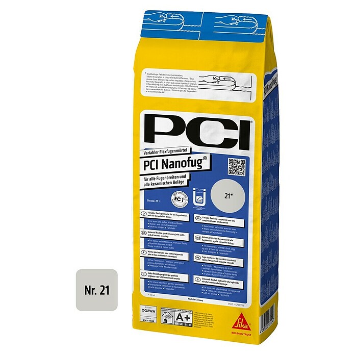 PCI Nanovoeg (Lichtgrijs, 4 kg)