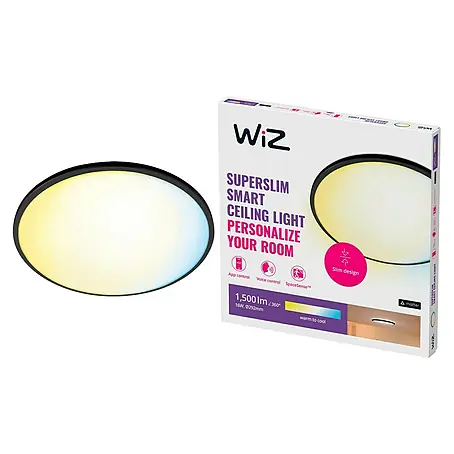 Philips Wiz LED-Deckenleuchte rund Tunable White SuperSlim