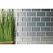 Samoljepljiva mozaik pločica (4 kom, 24,8 x 25,5 cm, Srebrno, Sjajno)