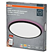 Osram Smart+ LED-Panel rund Ultra Slim (Ø x H: 40 x 2,7 cm, Schwarz, Neutralweiß) | BAUHAUS