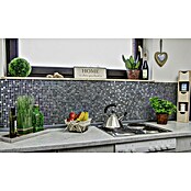 Mozaik pločica Quadrat Crystal Mix XIC 1099  (30 x 30 cm, Crne-srebrne boje, Sjaj) | BAUHAUS