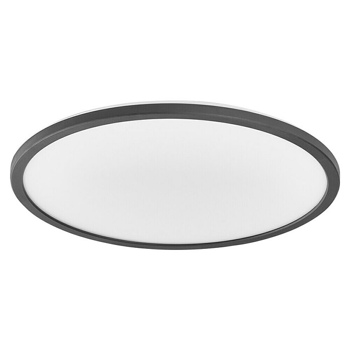 Osram Smart+ LED-Panel rund Ultra Slim (Ø x H: 40 x 2,7 cm, Schwarz, Neutralweiß) | BAUHAUS