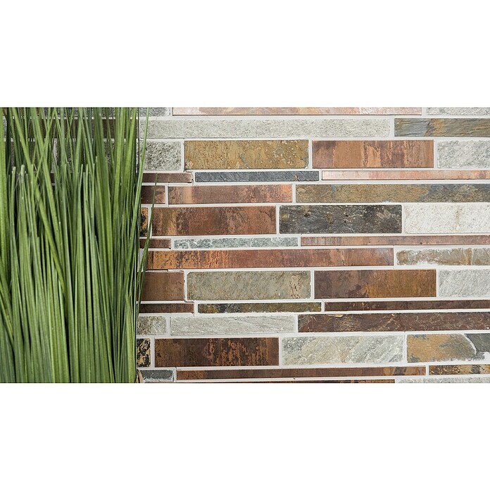 Mozaik pločica Verbund Mix XSK 565  (30 x 31 cm, Bakar, Mat) | BAUHAUS
