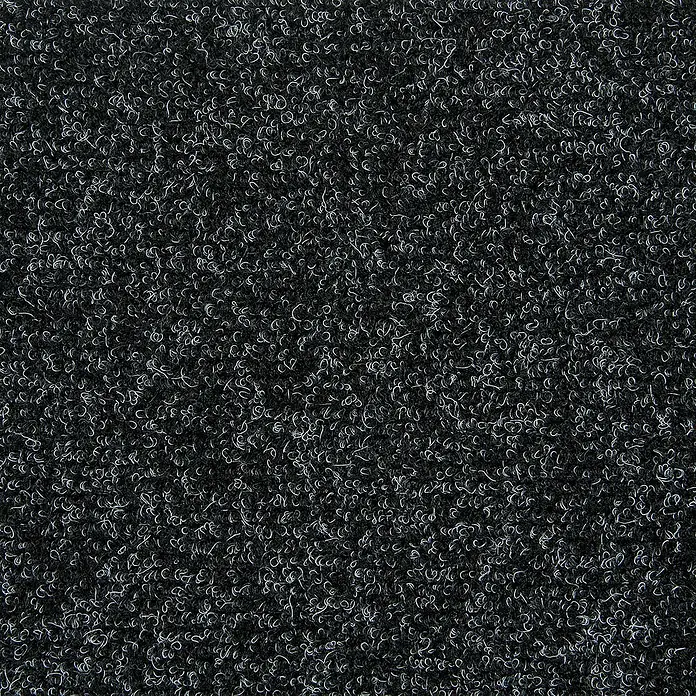 Bricoflor Teppichfliese - Breite: 50 cm, Nadelfilz, Polypropylen, anthrazit