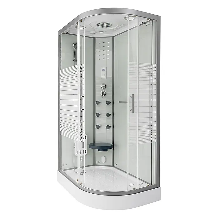 Home Deluxe Komplettdusche WHITE PEARL - Weiß