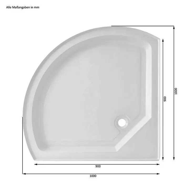 Home Deluxe Komplettdusche BLACK PEARL - Schwarz