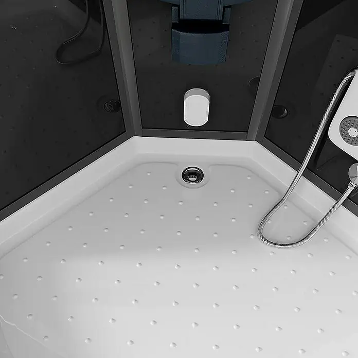 Home Deluxe Komplettdusche BLACK PEARL - Schwarz