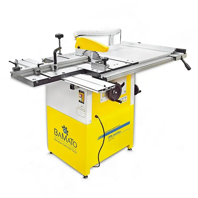 Bamato Tischkreissäge BTS-250PRO (400V) - 2.200 W, Durchmesser Sägeblatt: 254 mm, Schnitttiefe bei 90 °: 80 mm