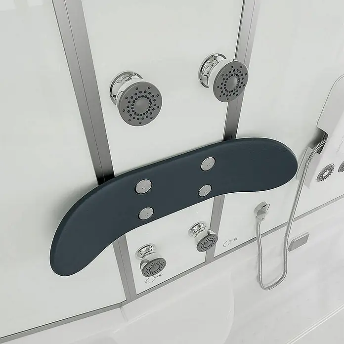 Home Deluxe Komplettdusche ALLIN 2IN1 - Weiß