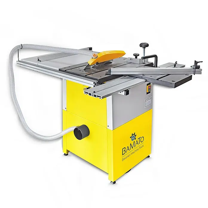 Bamato Tischkreissäge BTS-250PRO (230V) - 2.200 W, Durchmesser Sägeblatt: 254 mm, Schnitttiefe bei 90 °: 80 mm