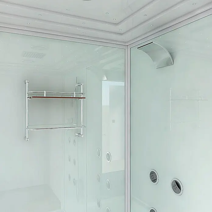 Home Deluxe Komplettdusche DESIGN XL - Weiß