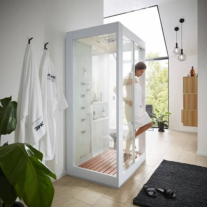 Home Deluxe Komplettdusche LUXORY XL - Weiß