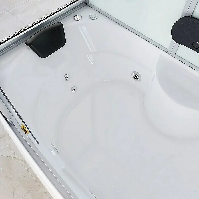 Home Deluxe Komplettdusche DIAMOND BIG - Weiß