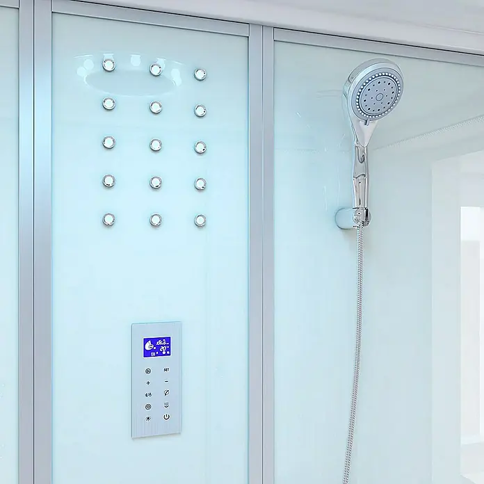 Home Deluxe Komplettdusche DIAMOND BIG - Weiß