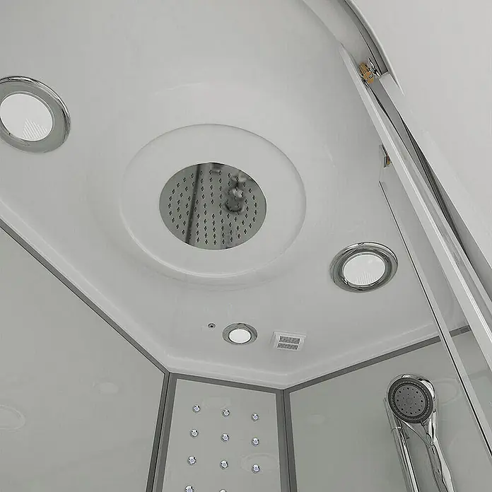 Home Deluxe Komplettdusche WHITE PEAR - Weiß