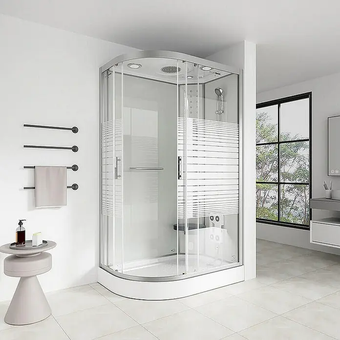 Home Deluxe Komplettdusche WHITE PEAR - Weiß