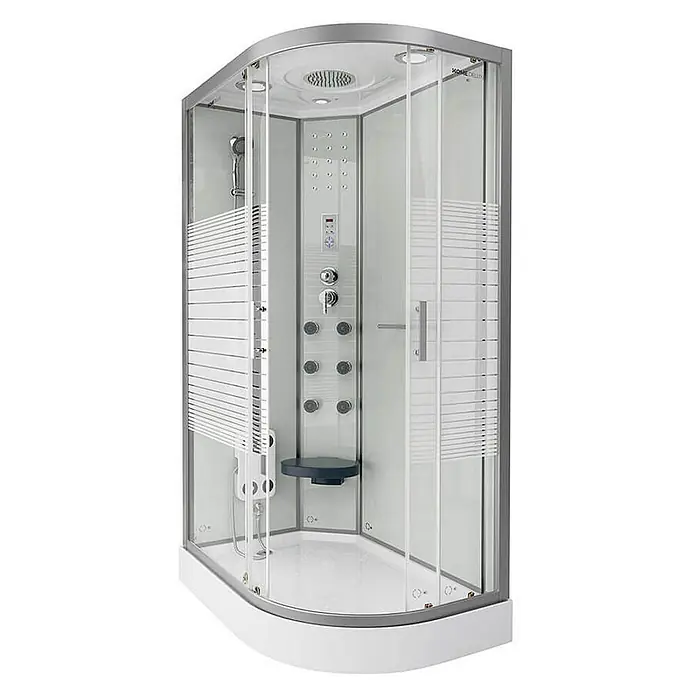 Home Deluxe Komplettdusche WHITE PEARL - Weiß