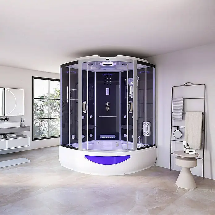Home Deluxe Komplettdusche EXCLUSIVE - Schwarz