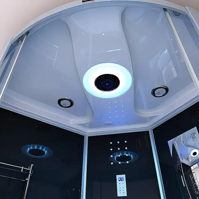 Home Deluxe Komplettdusche EXCLUSIVE - Schwarz