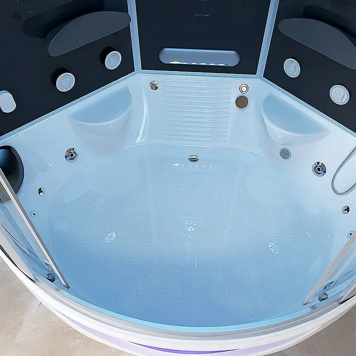 Home Deluxe Komplettdusche EXCLUSIVE - Schwarz