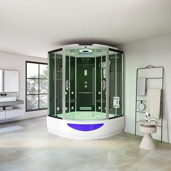 Home Deluxe Komplettdusche EXCLUSIVE - Schwarz