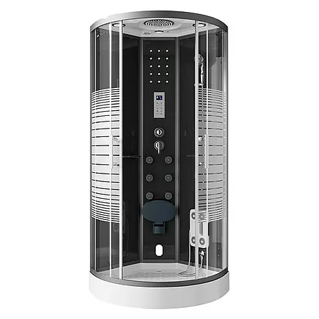Home Deluxe  Komplettdusche BLACK PEARL