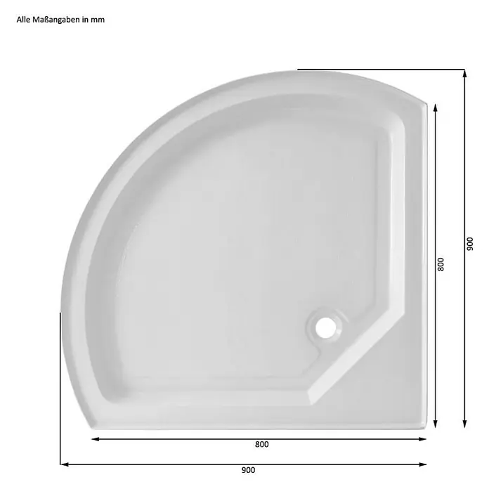 Home Deluxe Komplettdusche BLACK PEARL - Schwarz