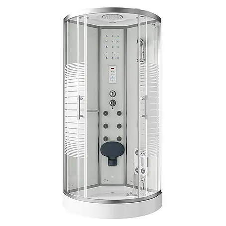 Home Deluxe  Komplettdusche WHITE PEARL